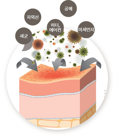 자외선, 공해, 세균, 히터,에어컨, 미세먼지